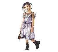 Rubie's - Disfraz oficial de novia gótica, reina del baile de Halloween, talla mediana, edad de 5 a 6 años