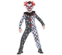 Rubies Disfraz oficial de payaso Sinister Sinister infantil, talla 7-8 años