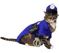 Rubie'S - Disfraz Oficial de policía para Perro, Halloween, Halloween