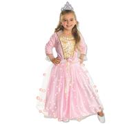 Rubies Disfraz oficial de princesa Twinkler Rose para niñas, talla pequeña para