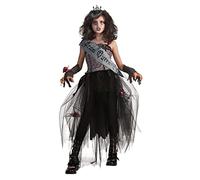 Disfraz oficial de reina del baile gótica para niña Rubie's XL, multicolor