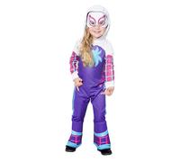 Rubies Disfraz oficial de Spideman Ghost Spidey Marvel, disfraz para niños, dibujos animados, Spidey Classic, talla 3-4