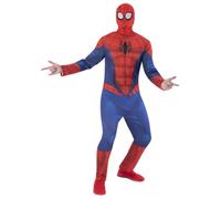 Rubies Disfraz oficial de Spider-Man para adultos, disfraz para adultos
