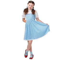 Rubie's Disfraz oficial de The Wizard of Oz Dorothy, para la semana del libro infantil, talla grande para niños de 7 a 8 años