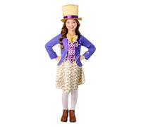 Rubies Disfraz oficial de WB Willy Wonka para niñas, disfraz infantil