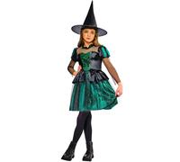 Rubies Disfraz oficial de WB Wizards of Oz Wicked Witch of the West para niños, talla de 7 a 8 años