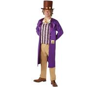 Rubies - Disfraz oficial de Willy Wonka y The Chocolate Factory para adulto (talla M)