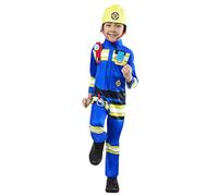 Rubie's Disfraz oficial del bombero Sam, disfraz infantil para niños de 2 a 3 años