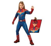 Rubies Disfraz Oficial del Capitán Marvel Hero para niños, de Lujo, para niños de 3 a 4 años, Halloween