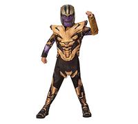 Rubies Disfraz para Niños y Niñas de 3 a 4 años, Disfraz de Thanos de los Vengadores, Traje Impreso con Pechera y Máscara, Producto Oficial de Marvel, Talla S