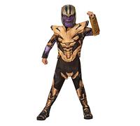 Rubies Disfraz para Niños y Niñas de 5 a 7 años, Disfraz de Thanos de los Vengadores, Traje Impreso con Pechera y Máscara, Producto Oficial de Marvel, Talla M