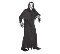 Rubies Disfraz Payaso Mortal para adultos, hombre y mujer, Túnica con capucha, guantes y máscara, Licencia Oficial para Halloween, Disfraz Halloween hombre