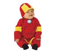 Rubies- Disfraz Pelele de Iron Man para bebé, Rojo, Infantil