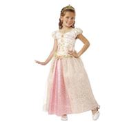 Rubies Disfraz Princesa de las Hadas para niña, Trajes princesas, Vestido y tiara, Traje Campanilla, Duende, para fiestas, cumpleaños, Navidad y Carnaval