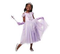 Rubies Disfraz Princesa Rapunzel para niñas, Vestido morado, tiara y guantes, Oficial Purple Princess para Carnaval, Cumpleaños, Navidad y regalos