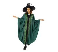Rubies Disfraz Profesora McGonagall para mujer, Túnica con sombrero, Licencia Oficial Harry Potter, Minerva, Wizard para Carnaval, Cosplay, Fiestas