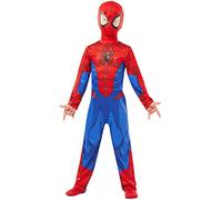 Rubies - Disfraz Spiderman Classic Z Infantil - Disfraz Personajes Marvel Licencia Oficial - Disfraz De Superhéroe Diseño Auténtico - Disfraz Spiderman Classic Z Infantil - Perfecto Para Fiestas y