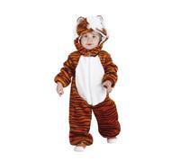 Rubies Disfraz Tigre para bebe, Jumpsuit con gorro, Talla 12-18 meses, Oficial Carnaval, Fiestas, Cumpleaños, Halloween