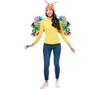 Rubie'S Disfraz Unisex de Mariposa The World of Eric Carle para Adultos, con alas y Diadema, Talla única