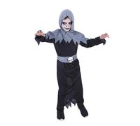 Rubies Disfraz Verdugo para niños y niñas, Túnica impresa con capucha y cinturón, Noche, Terror, para fiestas y cosplay
