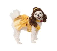 Rubie'S Disney Disfraz de Princesa para Mascota, Belle, Mediano, 200171_M