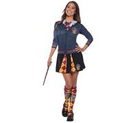 Rubies Falda Gryffindor para Mujer, Falda Impresa digitalmente, Complemento, Licencia Oficial Harry Potter, Talla única para Cosplay, Fiestas y Carnaval