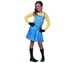 Rubies Femenino Minion Kevin Bob Stuart Niños Niñas Disfraz Halloween 610786