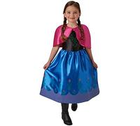 Rubies Frozen - Disfraz de Anna classic para niña, infantil talla 7-8 años ( 620977-L)