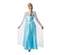 Rubies Frozen - Disfraz de princesa Elsa para mujer, talla S adulto 810243-S)