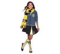 Rubies Harry Potter Hufflepuff Bufanda de Lujo, Accesorio de Disfraz para Adultos y niños, Talla única
