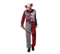 Rubies Hombre EVIL PAYASO SINIESTRO Circo Disfraz de Halloween Disfraz