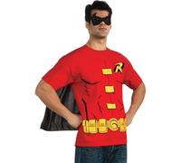 Rubies Juego de camiseta oficial de Robin, disfraz para adulto, talla M de Halloween