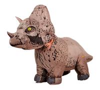 Rubies Disfraz de dinosaurio inflable Triceratops para adultos, talla única