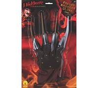 Rubies Mano Freddy Kruger Clásica para adultos, Accesorio para disfraz, Complemento tipo guante, Talla única, Licencia Oficial para Halloween, Carnaval, Cosplay