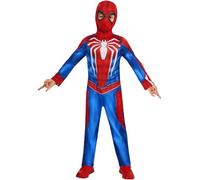 RUBIE'S Marvel - Disfraz de Spider-Man Gamerverse para niños, talla 7-8 años