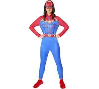 Rubies - Marvel oficial - Disfraz de Capitán Marvel, adulto