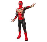 Rubies- Marvel: Spider-Man No Way Home Deluxe Costume Versión 1 Inside out Disfraz, Color red/black, M (Rubie's 702749