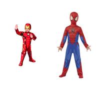 Rubies Marvel: Spidey And His Amazing Friends Iron Man Panther Deluxe Disfraz Ma
