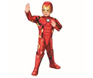 Rubies Marvel: Spidey And His Amazing Friends Iron Man Panther Deluxe Disfraz Marvel: Spidey and His Amazing Friends Iron Man Panther Deluxe Disfraz Unisex niños