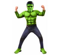 Rubies Marvel Vengadores Endgame Hulk Lujo Niño Disfraz Halloween 700686