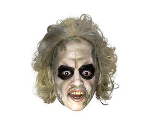 Rubies Máscara Beetlejuice Vinilo para adulto, Accesorio, Complemento para disfraz, Licencia Oficial Beetlejuice para Halloween, Carnaval y Cosplay