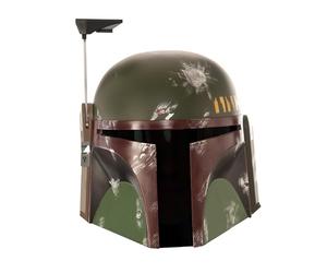 Rubies Máscara Casco Boba Fett Deluxe para niños y adultos, Oficial Star Wars para cumpleaños, carnaval y regalos