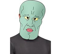 Rubie's Máscara de espuma de calamar para hombre, como se muestra, talla única, Como se muestra, talla única