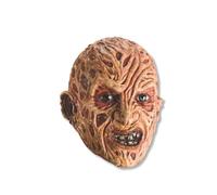 Rubies Máscara de Freddy Kruegert para Adulto, complemento del disfraz de Freddy, máscara oficial de la película A Nightmare on Elm Street, para halloween, carnaval, fiestas y despedida de soltero.
