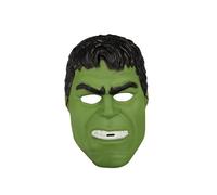 Rubies Máscara Hulk Shallow para niños y niñas, Oficial de las películas de Avengers, máscara hecha en plástico con ajuste en velcro, ideal para halloween, navidad, carnaval y cumpleaños.