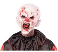 Rubies Máscara Payaso Lucifer para adultos, Moldeada con detalles, Unisex, Accesorio para disfraz, Complemento para Halloween, Fiestas,