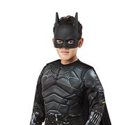 Rubies Máscara The Batman para niños y niñas, Media máscara moldeada, Unisex, Oficial Warner DC Comics para Carnaval, Halloween, Navidad y cumpleaños