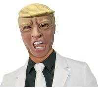 Rubies Máscara Trump Presidente Americano Disfraz Beige Accesorio Hombre