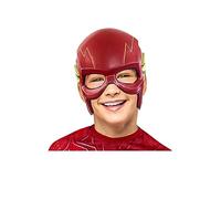 Rubies Media máscara de plástico oficial para niños de DC The Flash Movie Flash, talla única, color rojo