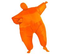 Rubies Men's Adult Sized Inflatable Costume, Orange, One Size US for Themed Parties and Halloween